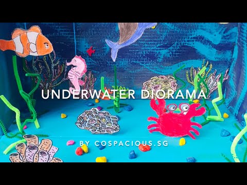Diorama Tutorial: Underwater Scene Diorama