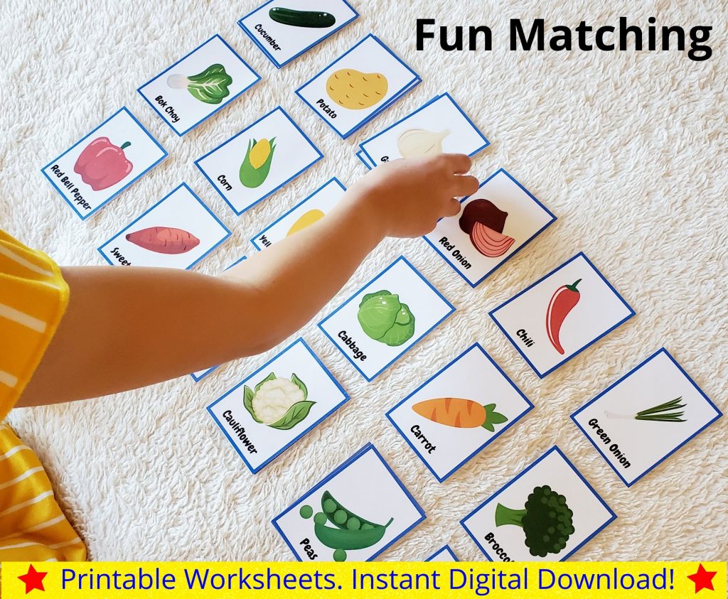 Vegetable Flashcards