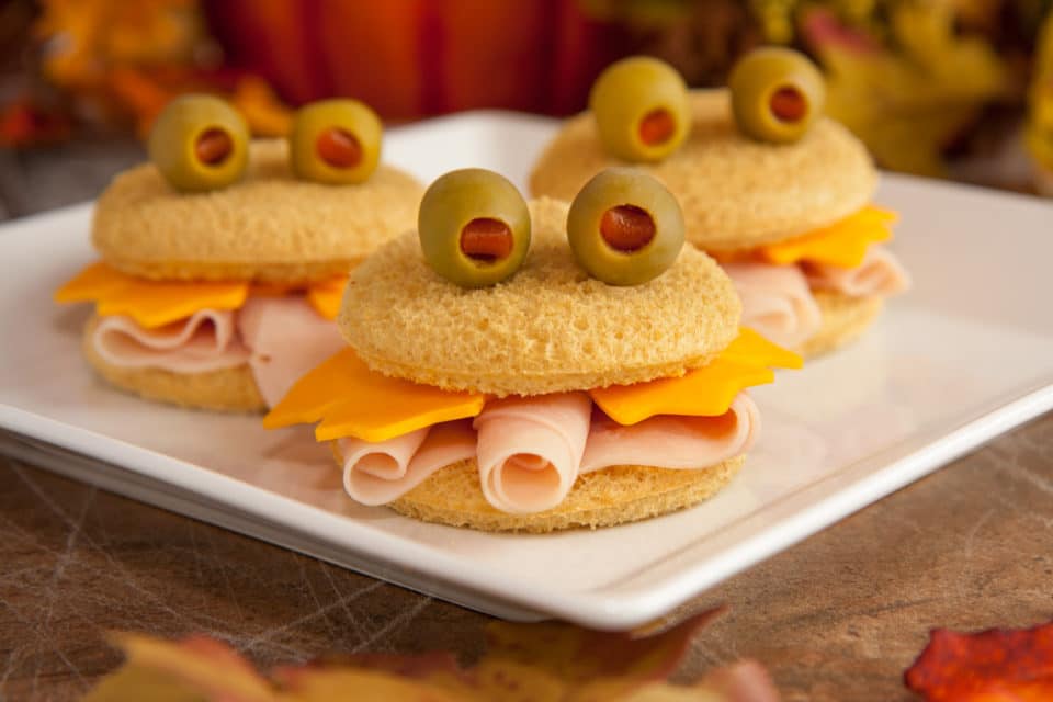 Cooking Activities for Toddlers - Monster Sandwiches
