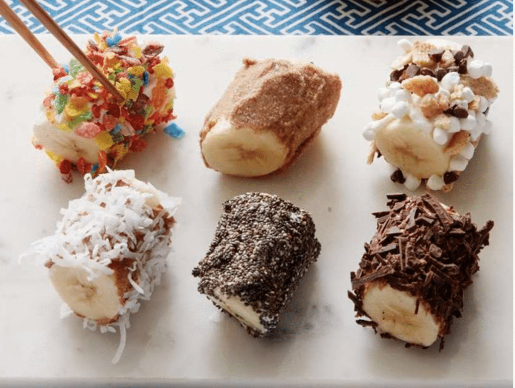 Cooking Activities for Toddlers - Banana Sushi