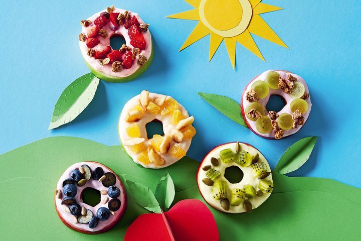 Cooking Activities for Toddlers - Apple Doughnuts