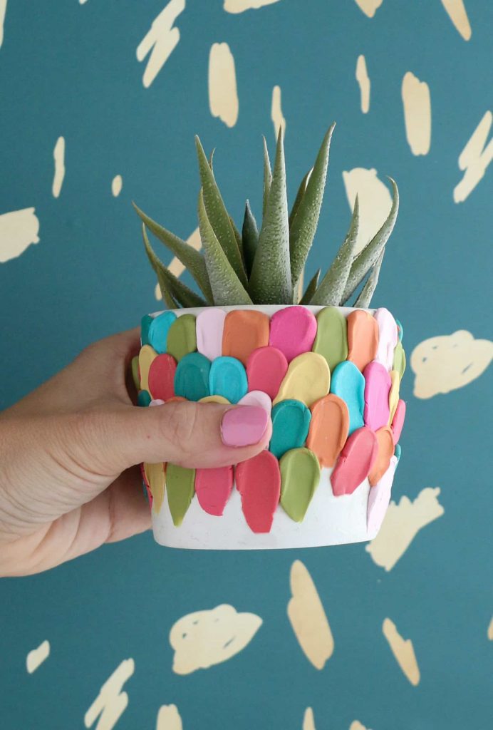 Easy Things to Make for Mother's Day - Clay Planter