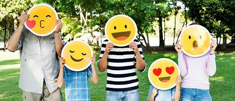 Social Development Activities for Preschoolers - Emoji Feelings Faces - Feelings Recognition