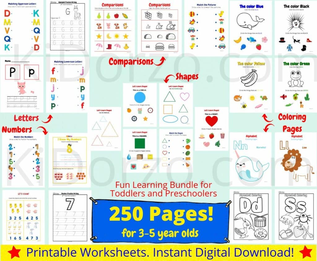 ABC Printables for Toddlers
