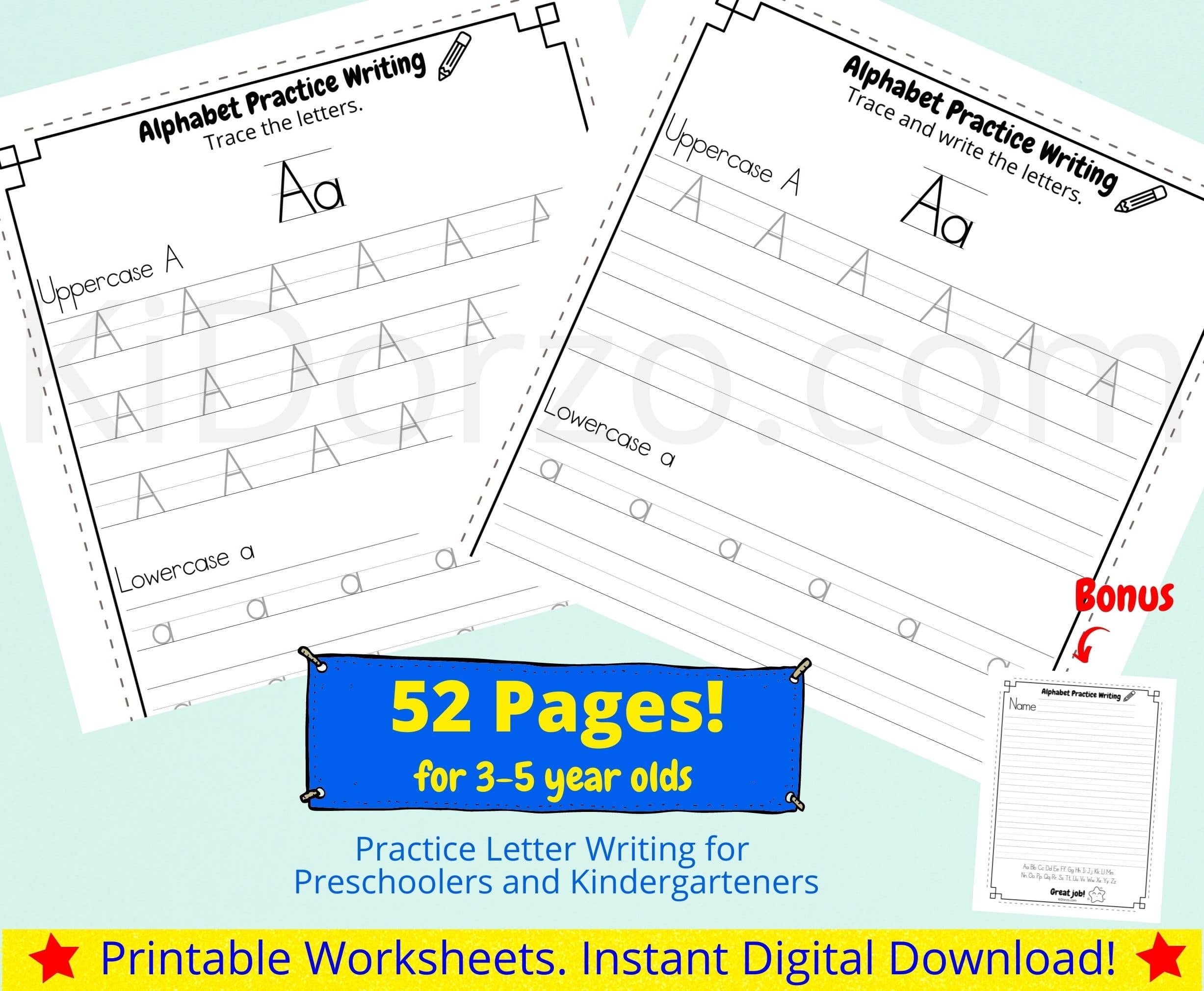 ABC Tracing Worksheet