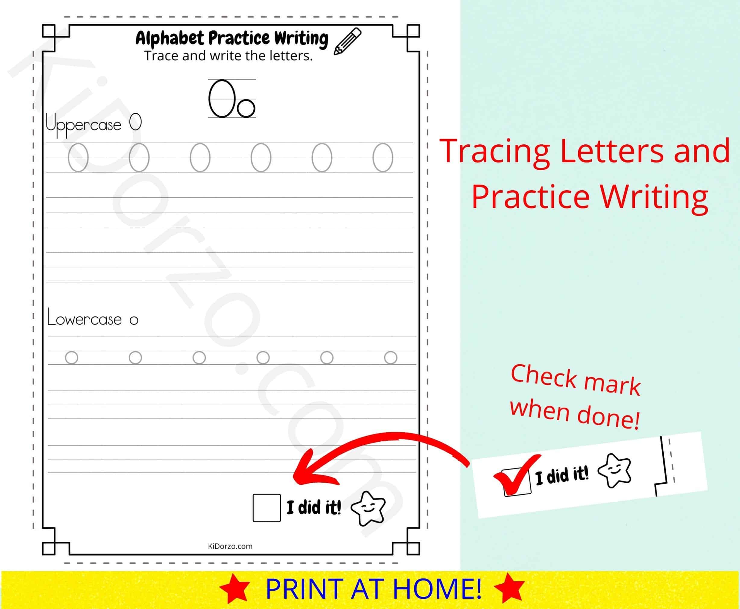 ABC Tracing Worksheet