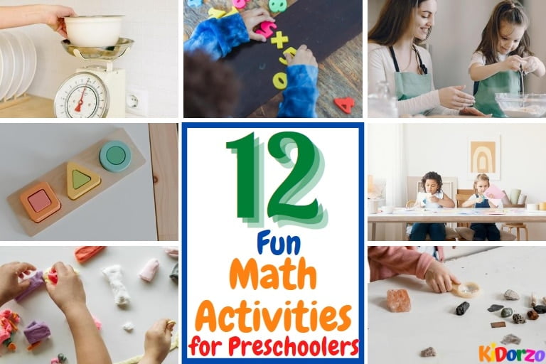 12 Fun Math Activities for Preschoolers