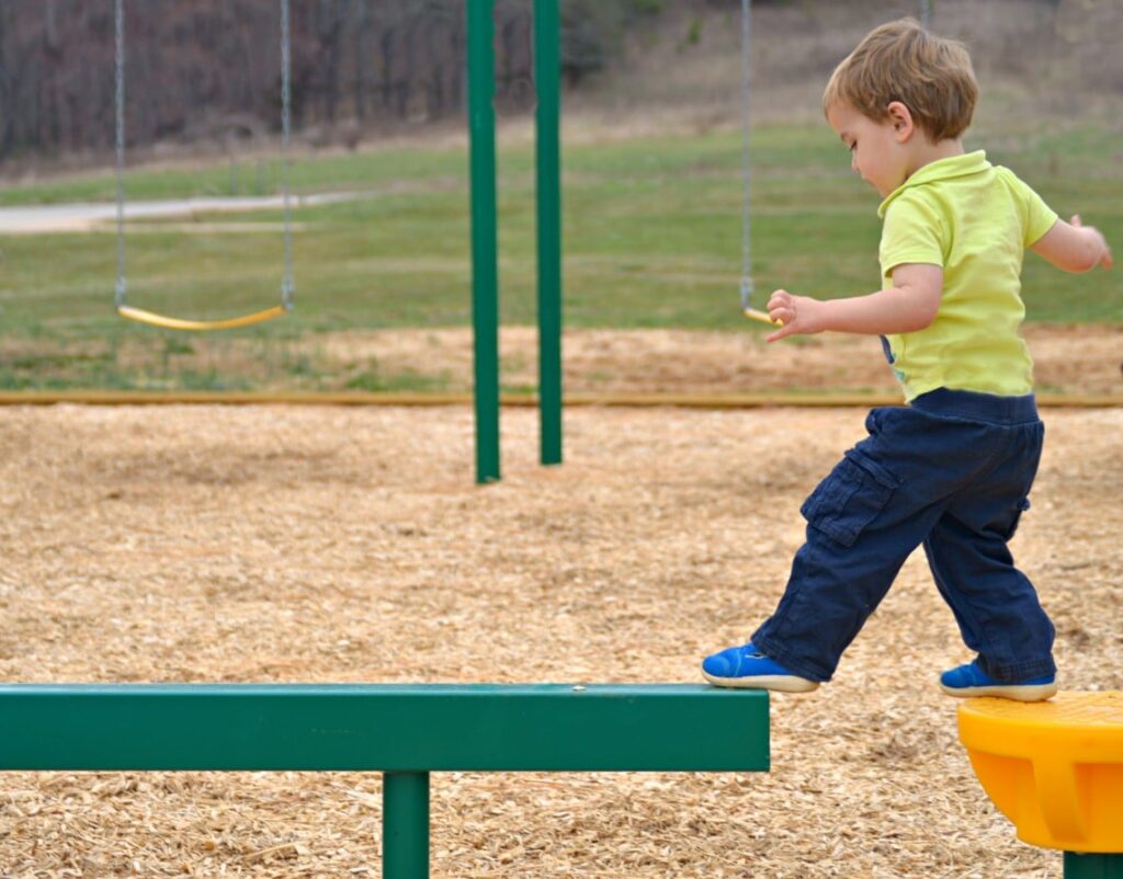 Balancing Activities for Toddlers - Balance Beam