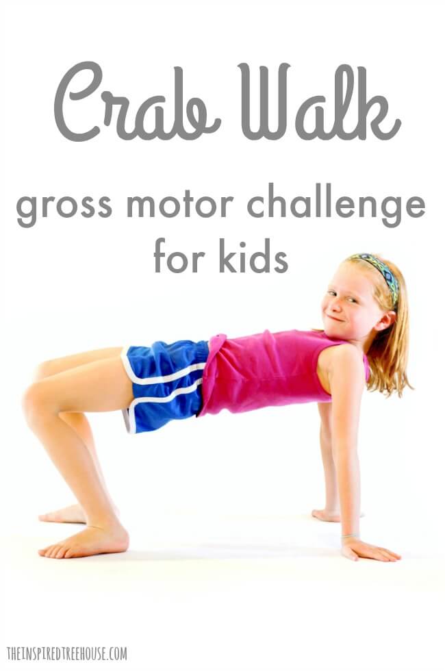 Balancing Activities for Toddlers - Crab Walking