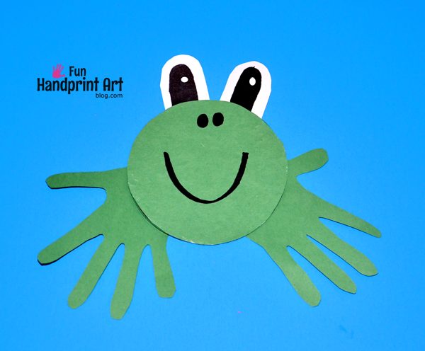 Frog Crafts for Toddlers - Easy to Make Recycled CD Frog
