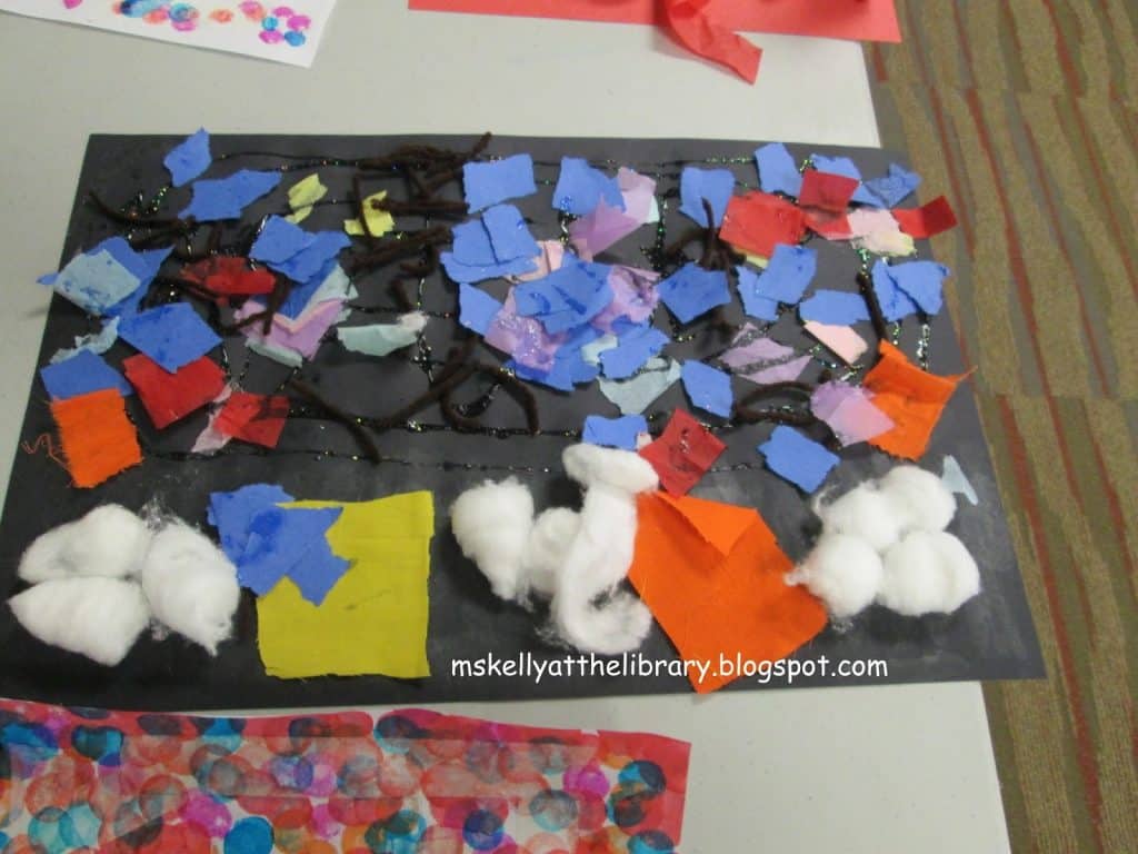 Letter T Crafts for Toddlers - Texture Collage