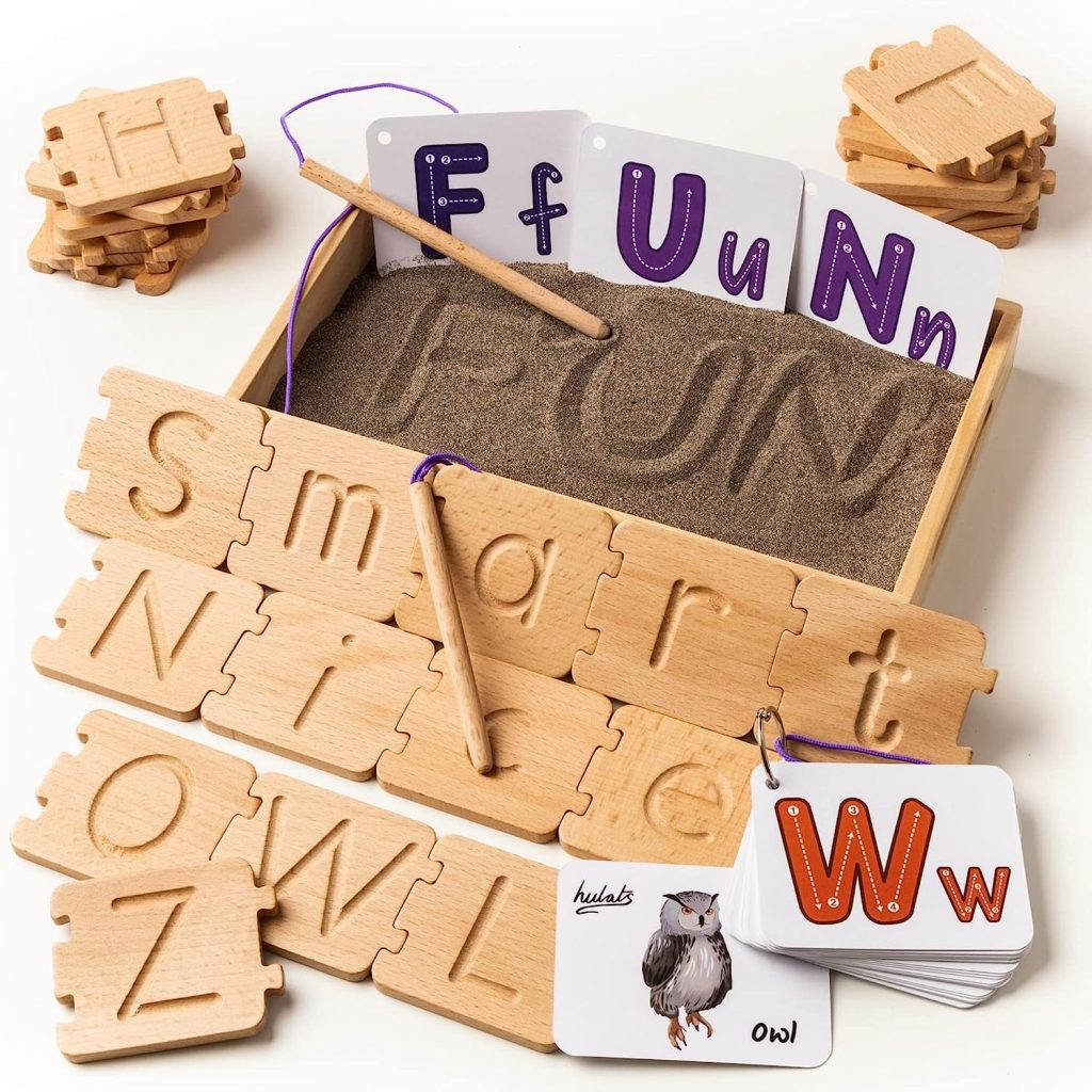 Letter T Crafts for Toddlers - Tracing Tray