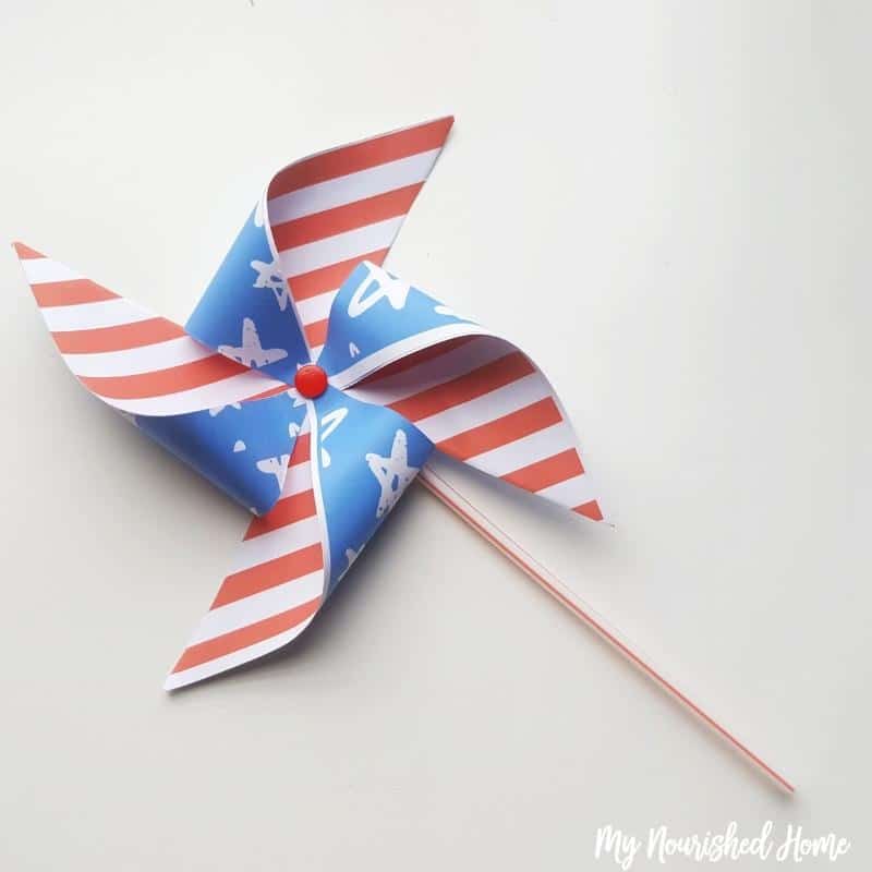 Patriotic Crafts for Preschoolers - Favorite Patriotic Crafts - Pinwheels