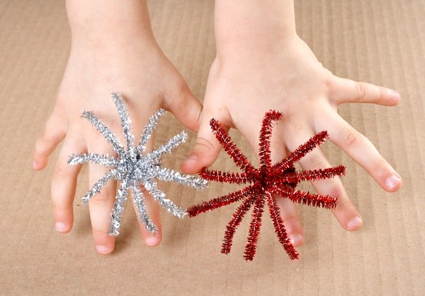 Patriotic Crafts for Preschoolers - Fun Summer Activities for Kids - Firework Rings