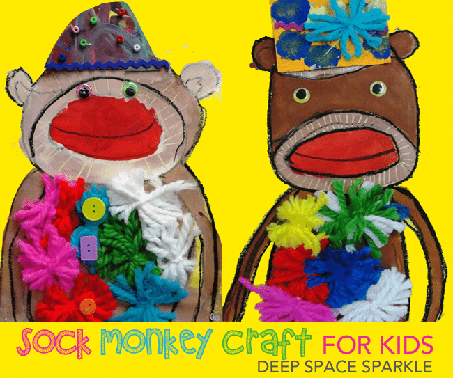 Monkey Crafts For Toddlers - Sock Monkey Craft